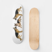 Skateboard Planche à roulettes de bergers allemands (Recto)