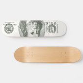 Skateboard Planche à roulettes de billet d'un dollar 100 (Horz)