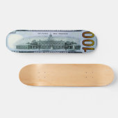 Skateboard Planche à roulettes de billet d'un dollar 100 pro (Horz)