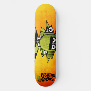 Skateboard Planche à roulettes de cactus de pêche
