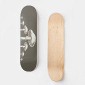 Skateboard Planche à roulettes de champignons (Recto)