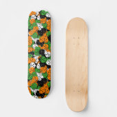Skateboard Planche à roulettes de confettis de Jack O'Lantern (Recto)