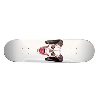 Skateboard Planche à roulettes de crâne