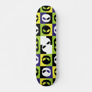 Skateboard Planche à roulettes de crânes