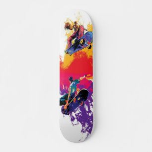 Skateboard Planche à roulettes de croquis de patineur
