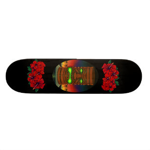 Skateboard Planche à roulettes de Dieu de Tiki