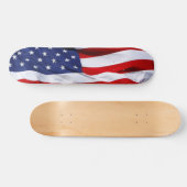 Skateboard Planche à roulettes de drapeau américain pro (Horz)