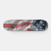Skateboard Planche à roulettes de drapeau des USA (Horz)