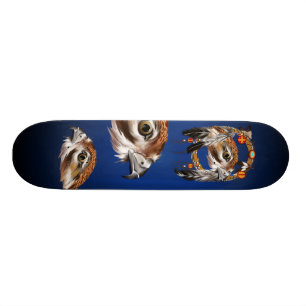 Skateboard Planche à roulettes de Dreamcatcher de visage de