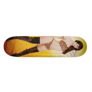 Skateboard Planche à roulettes de fille de guépard
