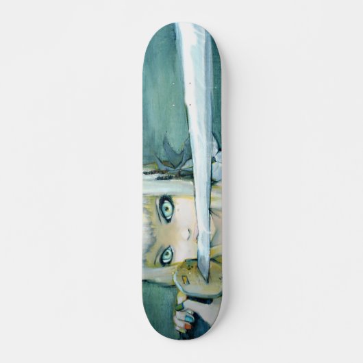 Skateboard Planche à roulettes de fille de Ninja de chardon (Devant)