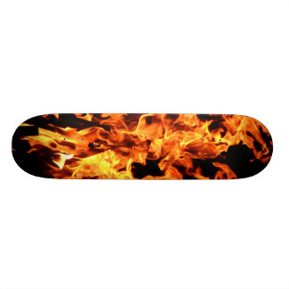 Skateboard Planche à roulettes de flammes