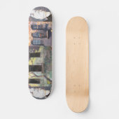 Skateboard Planche à roulettes de graffiti de fenêtre (Recto)