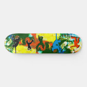Skateboard Planche à roulettes de hip hop de graffiti de (Horz)