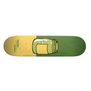 Skateboard Planche à roulettes de jus de conserves au