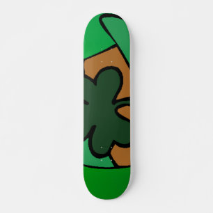 Skateboard Planche à roulettes de la Saint-Patrick