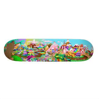 Skateboard Planche à roulettes de la "TERRE" de la sucrerie