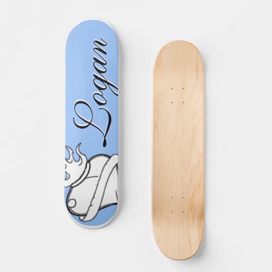 Skateboard Planche à roulettes de Logan (Recto)