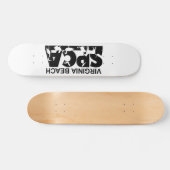 Skateboard Planche à roulettes de logo de VBSPCA (Horz)