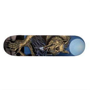 Skateboard Planche à roulettes de loup-garou