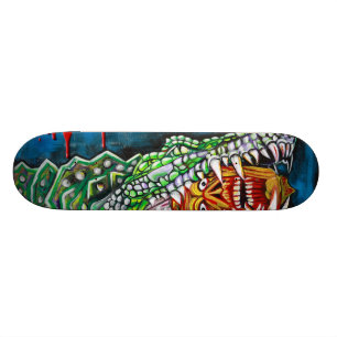 Skateboard Planche à roulettes de lucette de crocodile