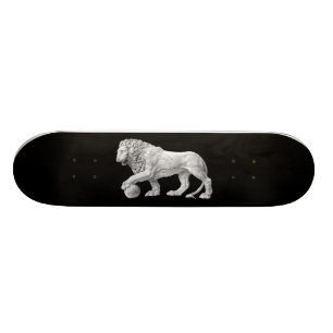 Skateboard Planche à roulettes de marbre de lion