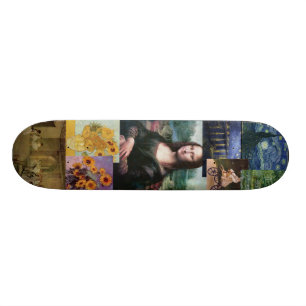 Skateboard Planche à roulettes de Mona Lisa