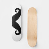 Skateboard planche à roulettes de moustache (Recto)