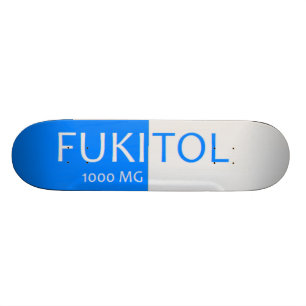 Skateboard Planche à roulettes de pilule de Fukitol