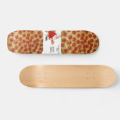 Skateboard planche à roulettes de pizza (Horz)