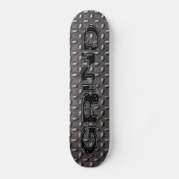 Planche à roulettes de plat de diamant