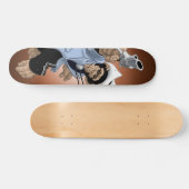 Skateboard Planche à roulettes de pousse de chimpanzé de (Horz)
