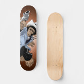 Skateboard Planche à roulettes de pousse de chimpanzé de (Recto)