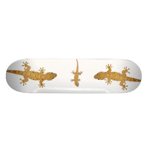 Skateboard Planche à roulettes de reptile de lézard de Geck