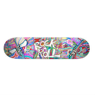 Skateboard Planche à roulettes de rock