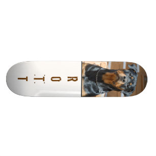 Skateboard Planche à roulettes de rottweiler