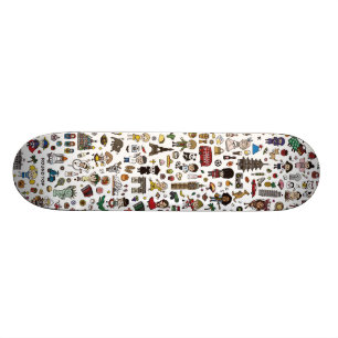 SKATEBOARD PLANCHE À ROULETTES DE ROUNDTOP