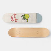 Skateboard Planche à roulettes de saut de griffonnage (Horz)