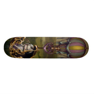 Skateboard Planche à roulettes de steampunk de char de ballon