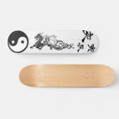 Skateboard Planche à roulettes de tribal de Yin Yang (Horz)