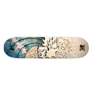 Skateboard Planche à roulettes de vague