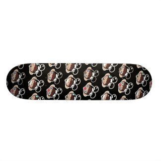 Skateboard Planche à roulettes de visage d'amusement