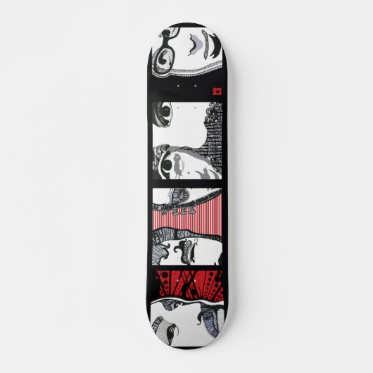 Skateboard Planche à roulettes de Wu Li (Devant)