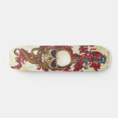 Skateboard Planche à roulettes d'épée de crâne (Horz)