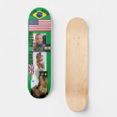 Skateboard Planche à roulettes DERRY AUSTIN 7 3/4" (Recto)