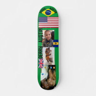 Skateboard Planche à roulettes DERRY AUSTIN 7 3/4"