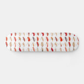 Skateboard Planche à roulettes d'identification de sushi (Horz)