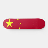 Skateboard Planche à roulettes Drapeau de la Chine (Horz)