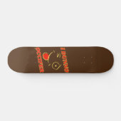 Skateboard planche à roulettes drôle "JE SAIS PAS..." (Horz)
