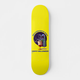 Skateboard planche à roulettes drôle "Joyeux Halloween 2"
